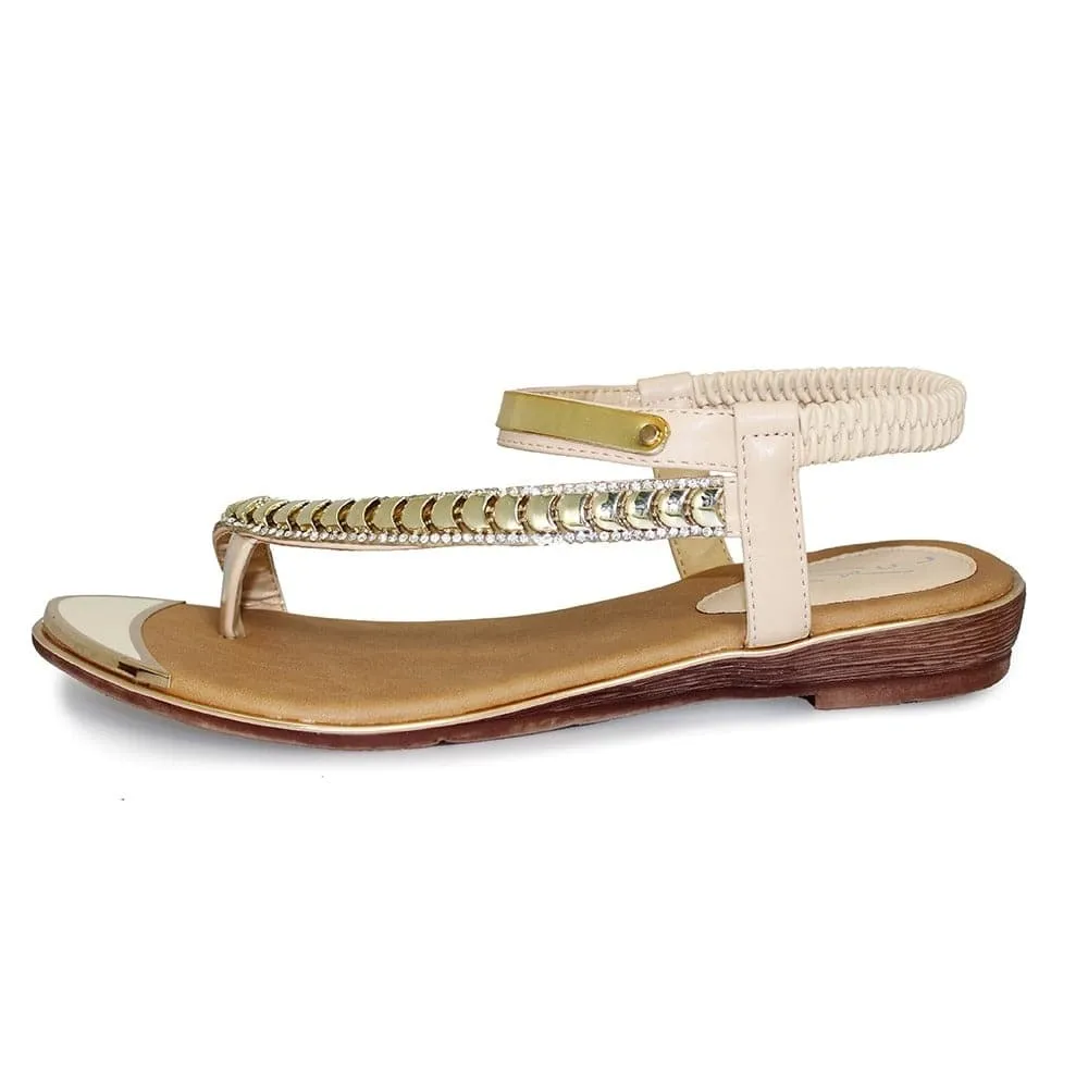 Lunar Shoes Asia Toe Loop Gemstone Sandal