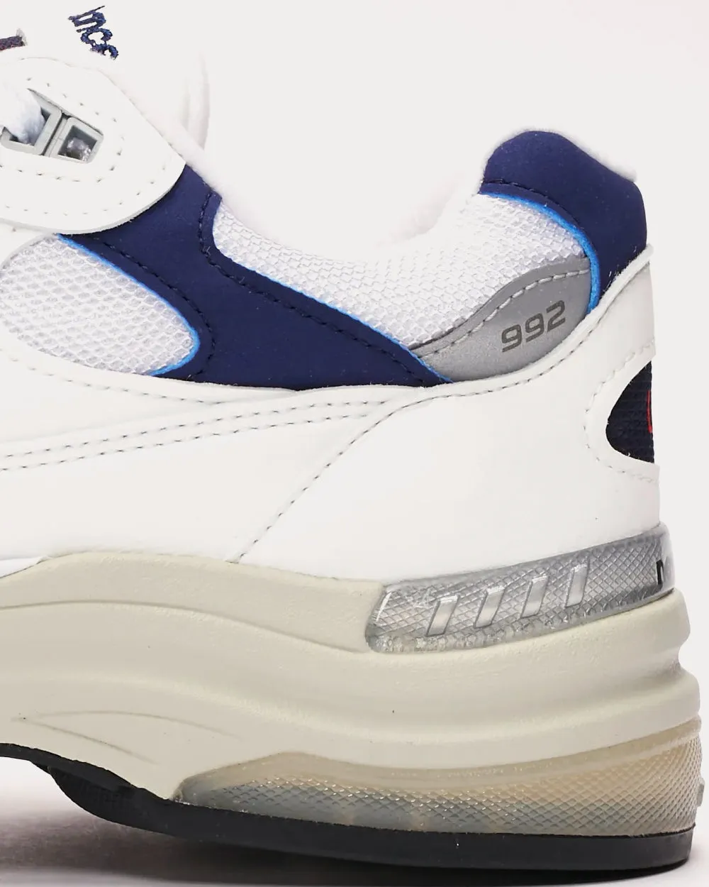 M992 White / Blue Low Top Sneakers