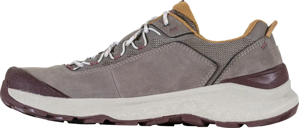 Men's Oboz Cottonwood Low Waterproof Color: Rockfall