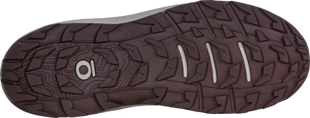 Men's Oboz Cottonwood Low Waterproof Color: Rockfall