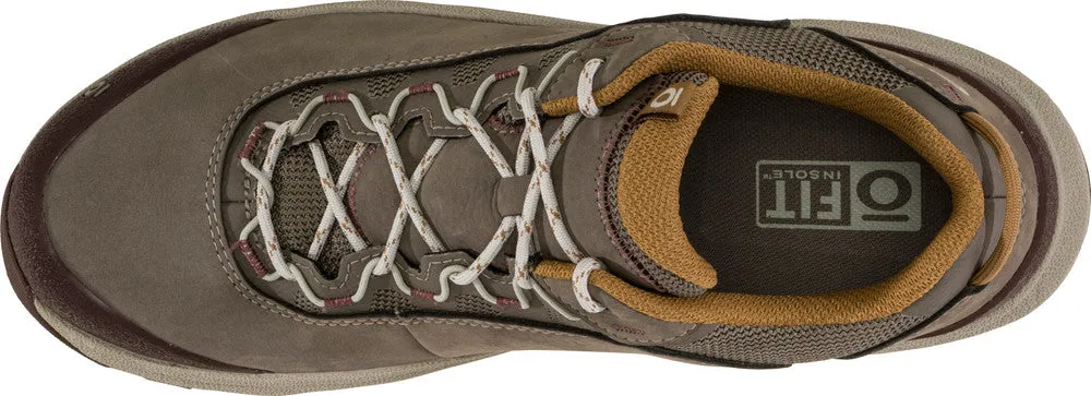 Men's Oboz Cottonwood Low Waterproof Color: Rockfall