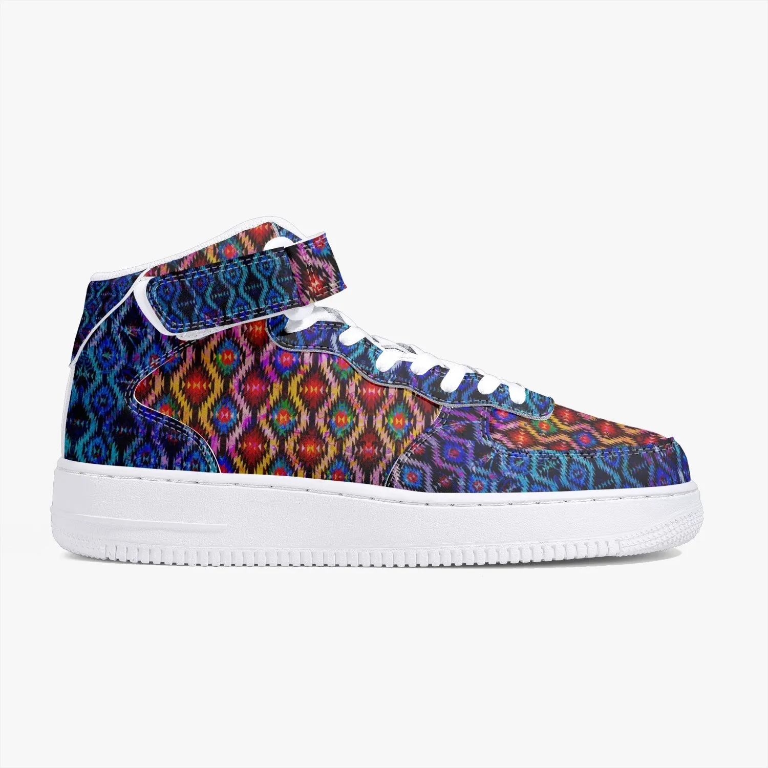 Navajo Sunset High-Top Sneakers