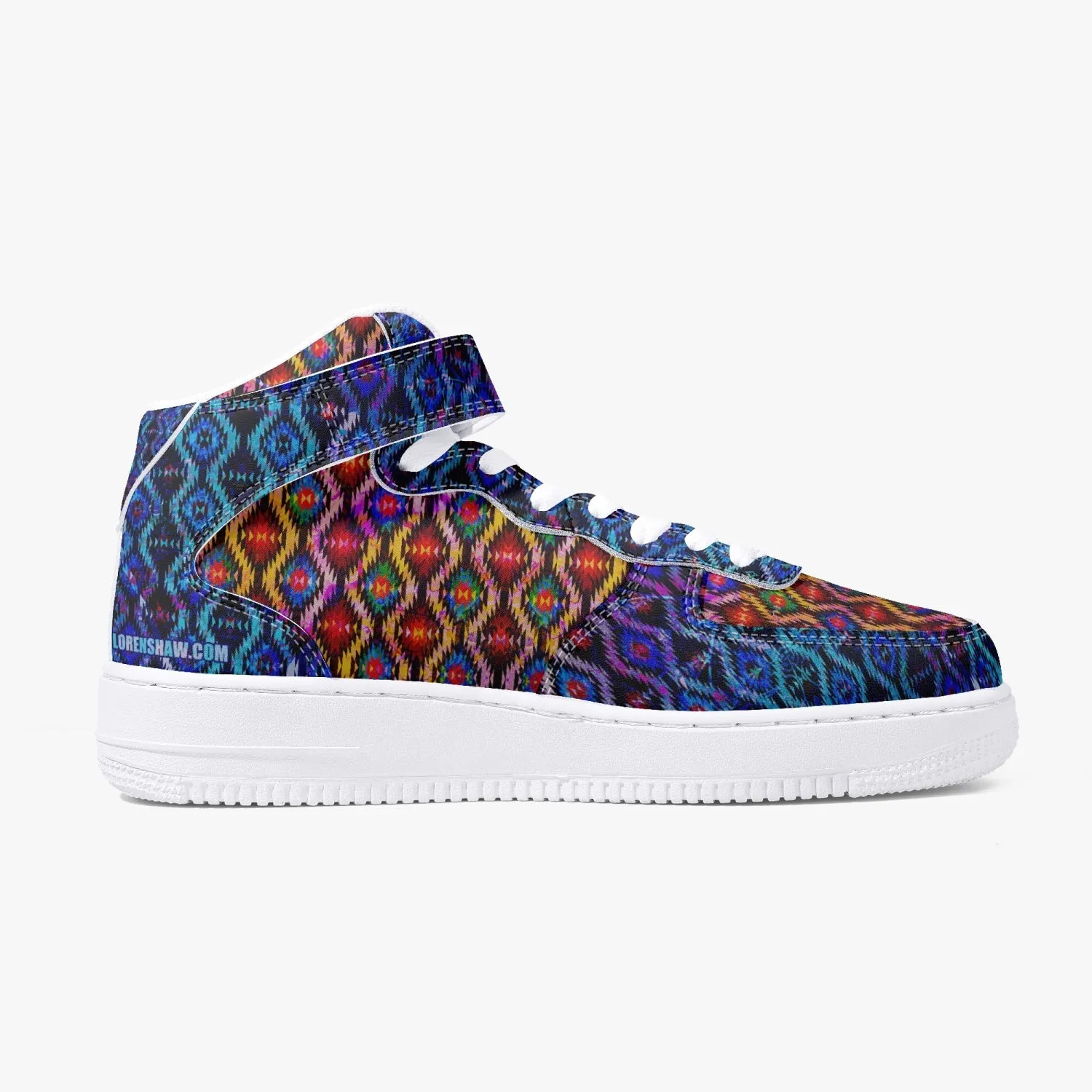 Navajo Sunset High-Top Sneakers