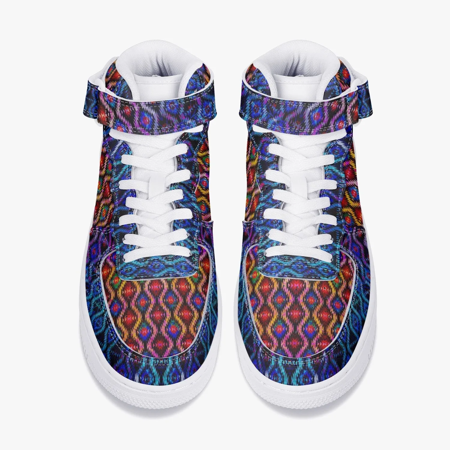 Navajo Sunset High-Top Sneakers