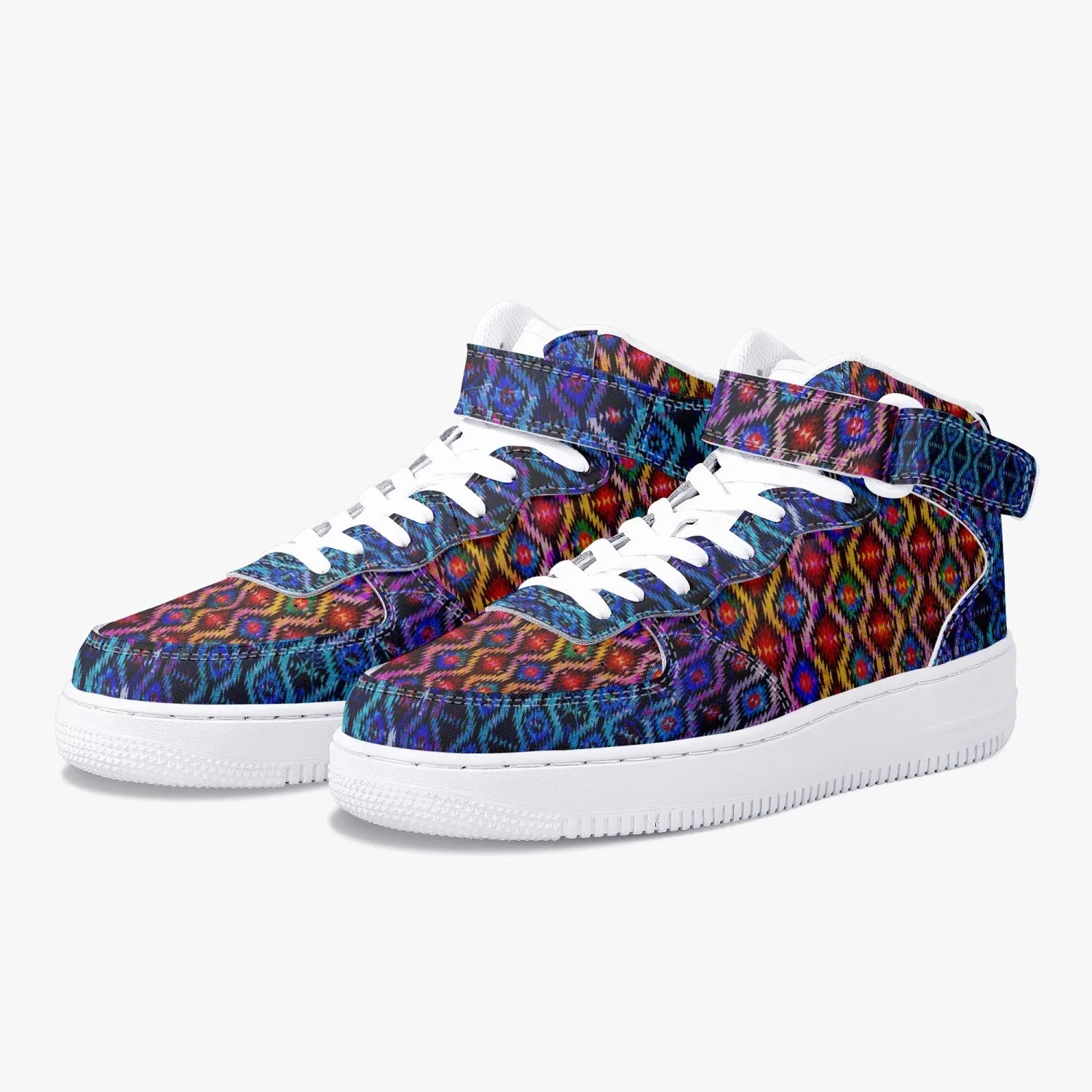 Navajo Sunset High-Top Sneakers