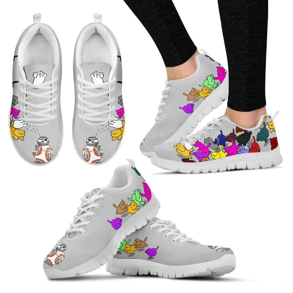 Nekos Chasing BB-8  Mesh Running Shoes