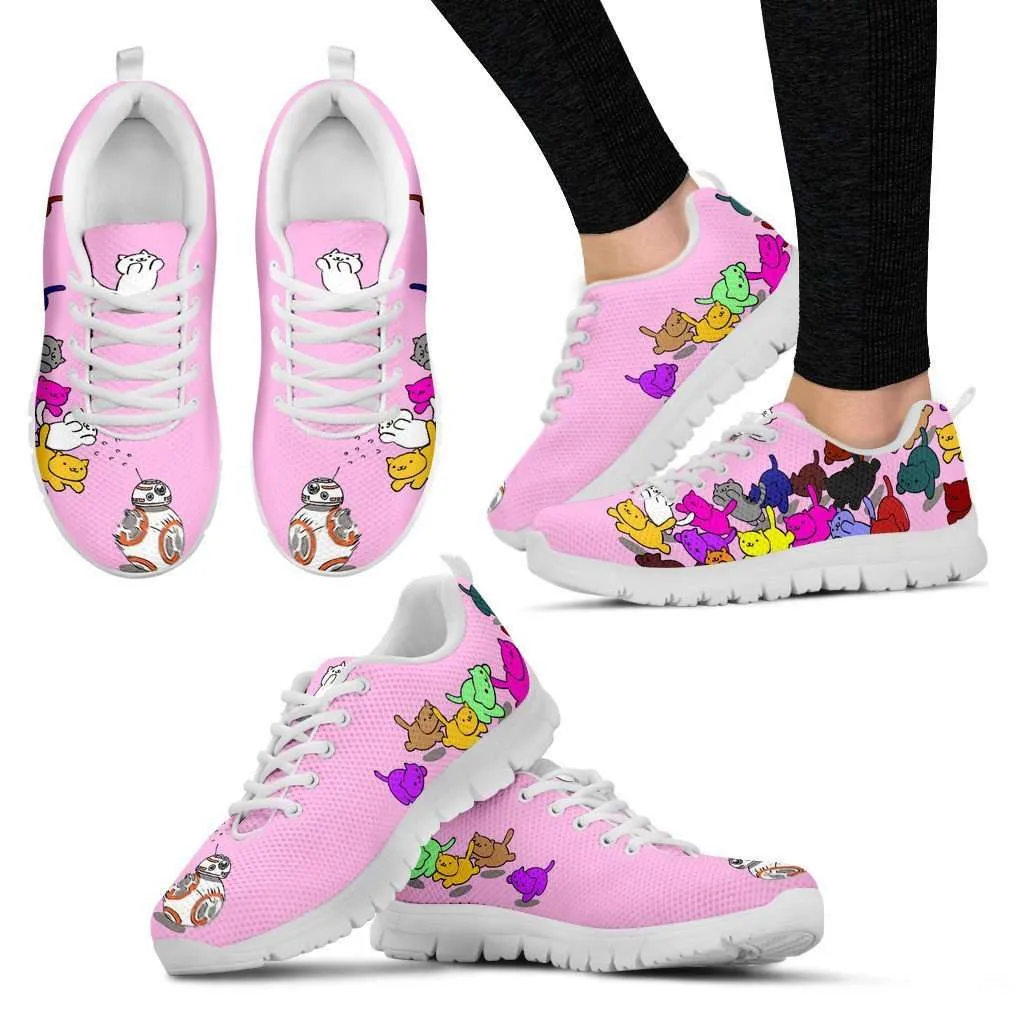Nekos Chasing BB-8  Mesh Running Shoes