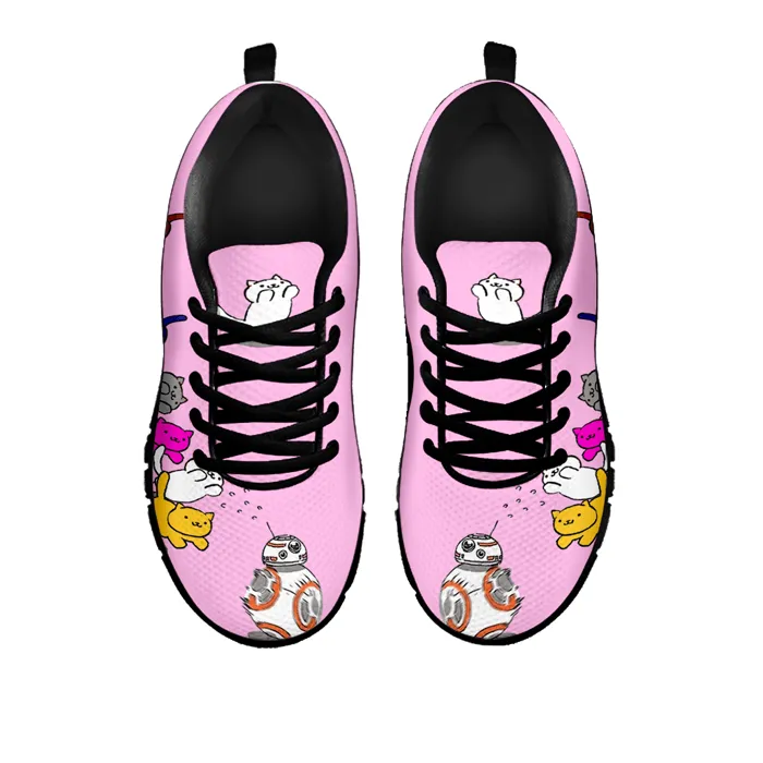 Nekos Chasing BB-8  Mesh Running Shoes