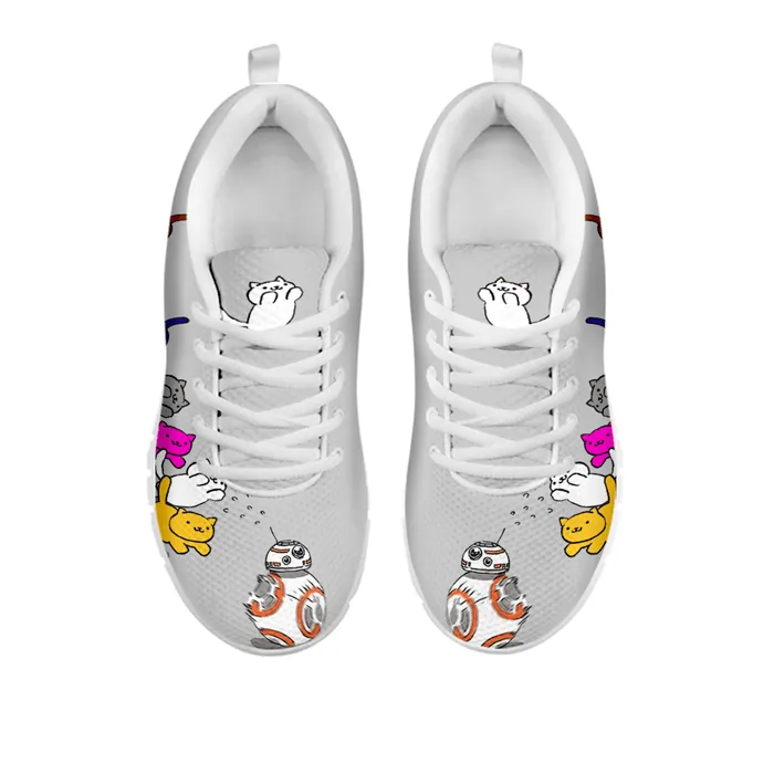 Nekos Chasing BB-8  Mesh Running Shoes