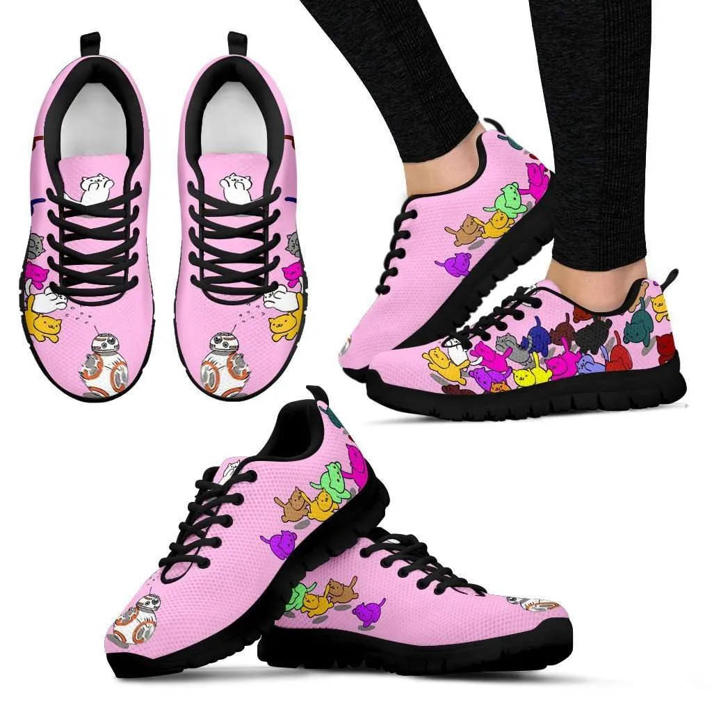 Nekos Chasing BB-8  Mesh Running Shoes