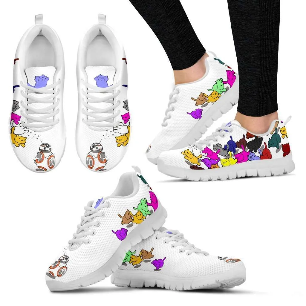 Nekos Chasing BB-8  Mesh Running Shoes