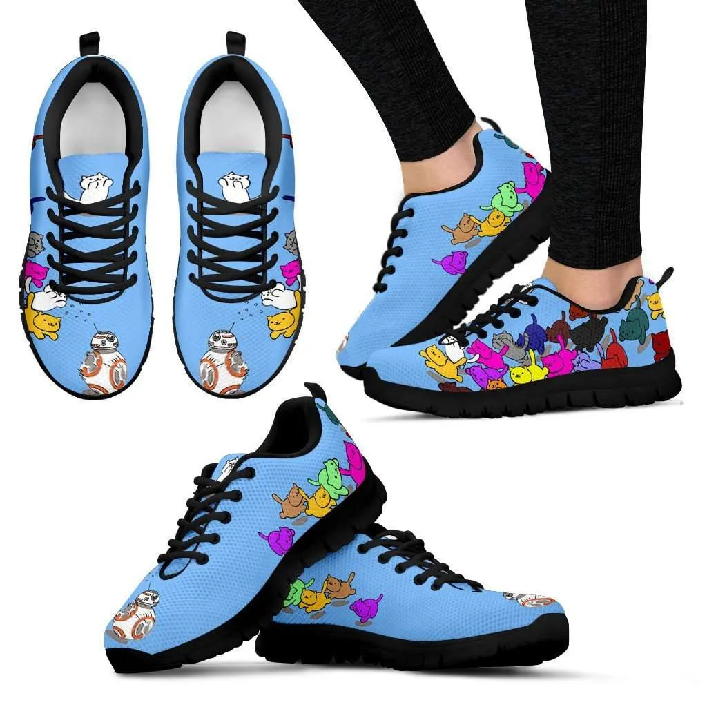 Nekos Chasing BB-8  Mesh Running Shoes