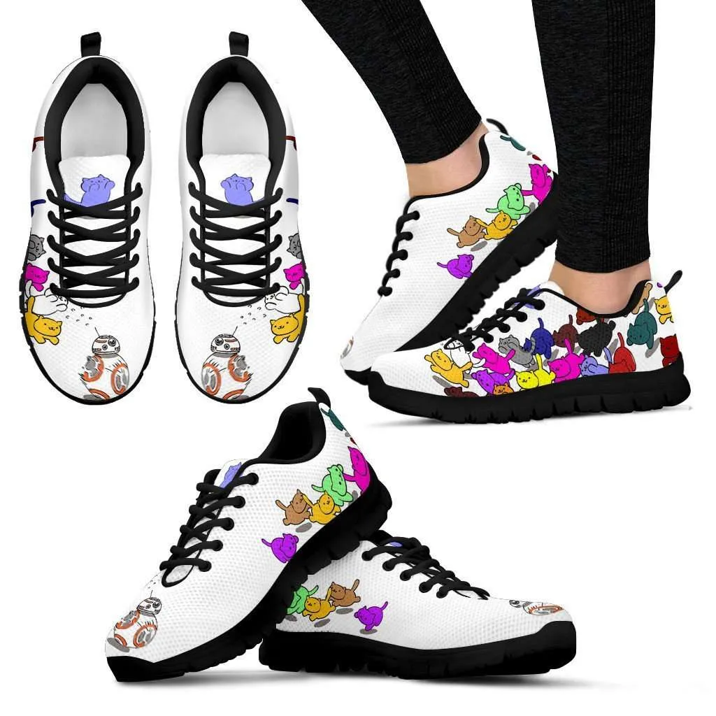 Nekos Chasing BB-8  Mesh Running Shoes