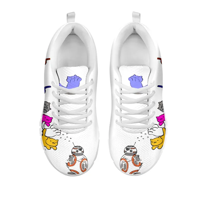 Nekos Chasing BB-8  Mesh Running Shoes