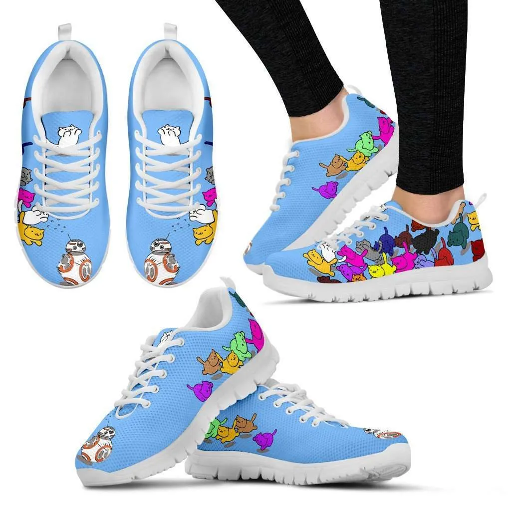 Nekos Chasing BB-8  Mesh Running Shoes