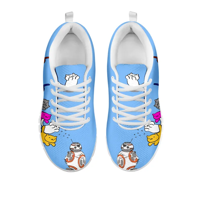Nekos Chasing BB-8  Mesh Running Shoes