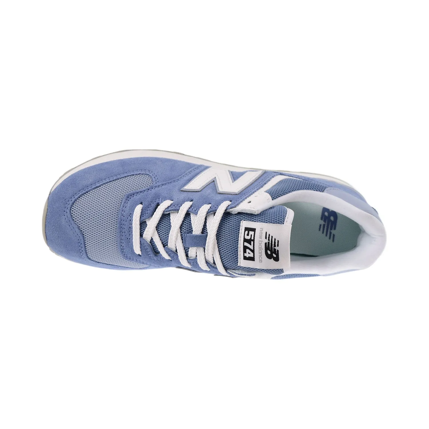 New Balance 574 Men's Shoes Blue-White