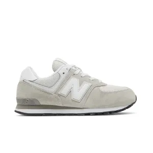New Balance Grade School 574 Casual Sneakers GC574EVW Nimbus Cloud/White