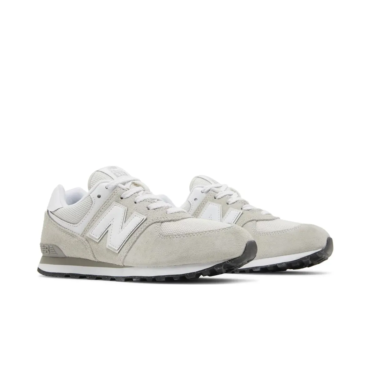 New Balance Grade School 574 Casual Sneakers GC574EVW Nimbus Cloud/White
