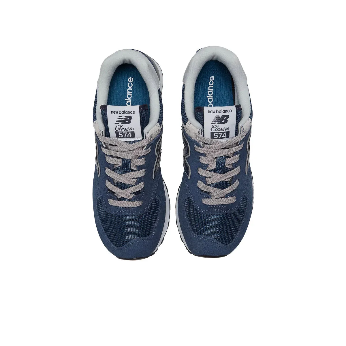 New Balance Womens 574 Core Casual Sneakers WL574EVN Navy/White