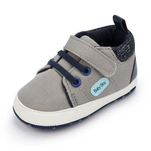 Newborn New Classic Baby Solid Color Canvas Shoes Casual Shoes