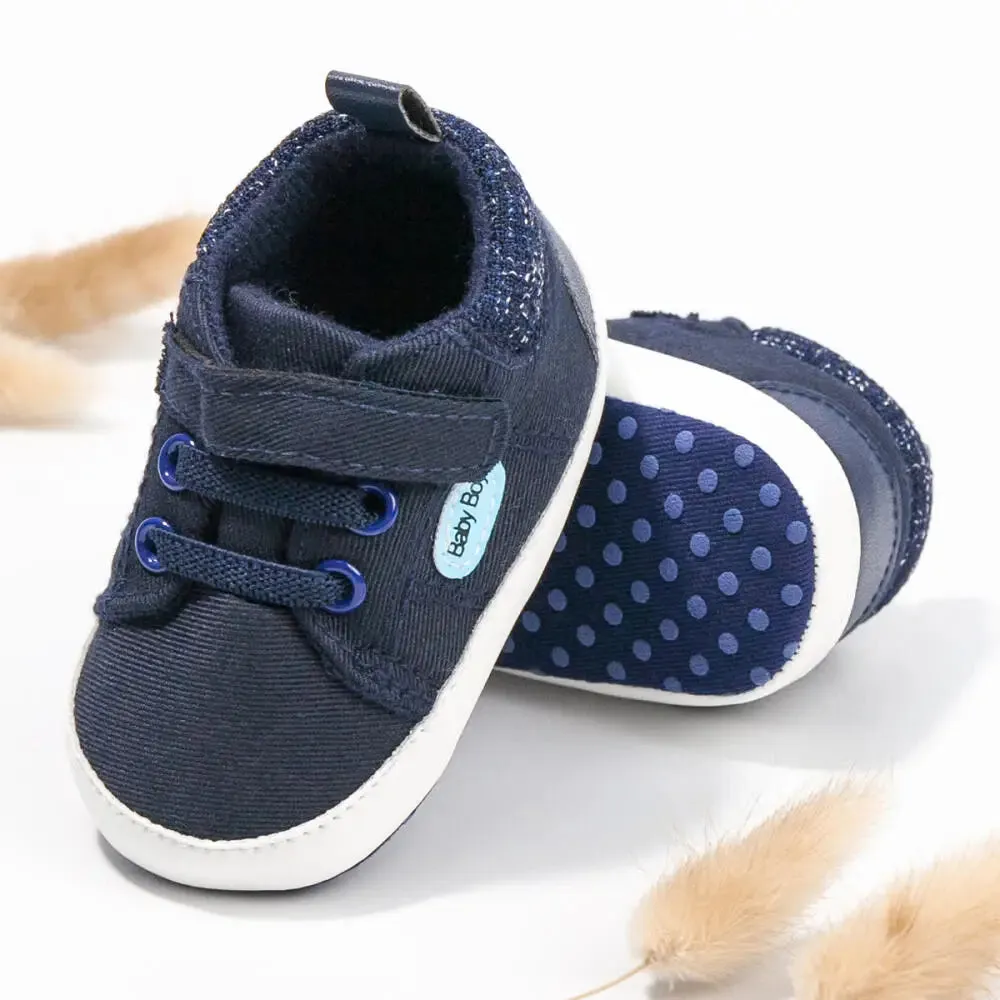 Newborn New Classic Baby Solid Color Canvas Shoes Casual Shoes