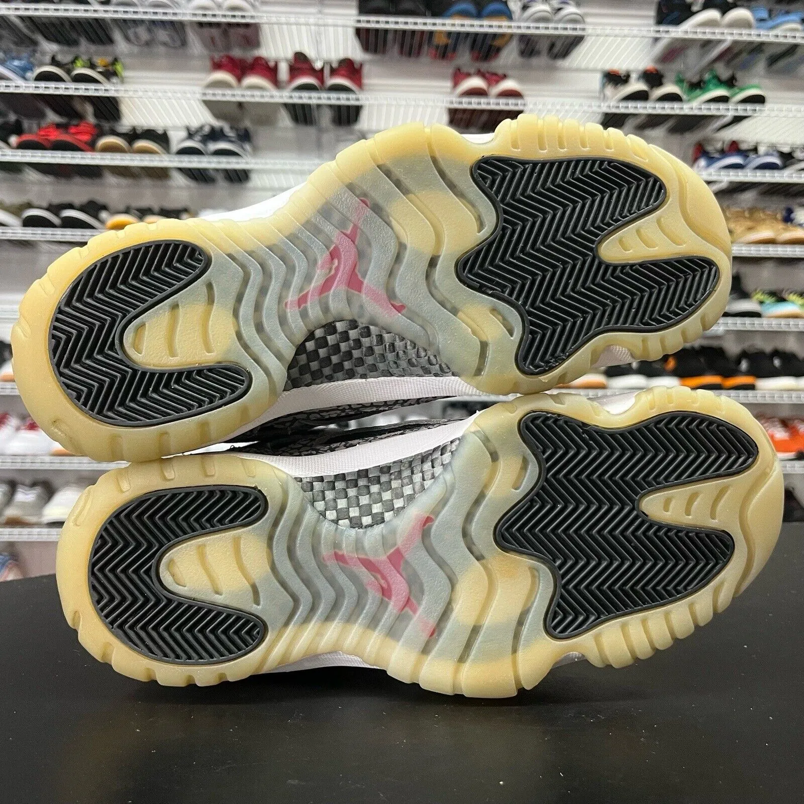 Nike Air Jordan 11 Retro Low IE Black Cement Size 8 919712-006