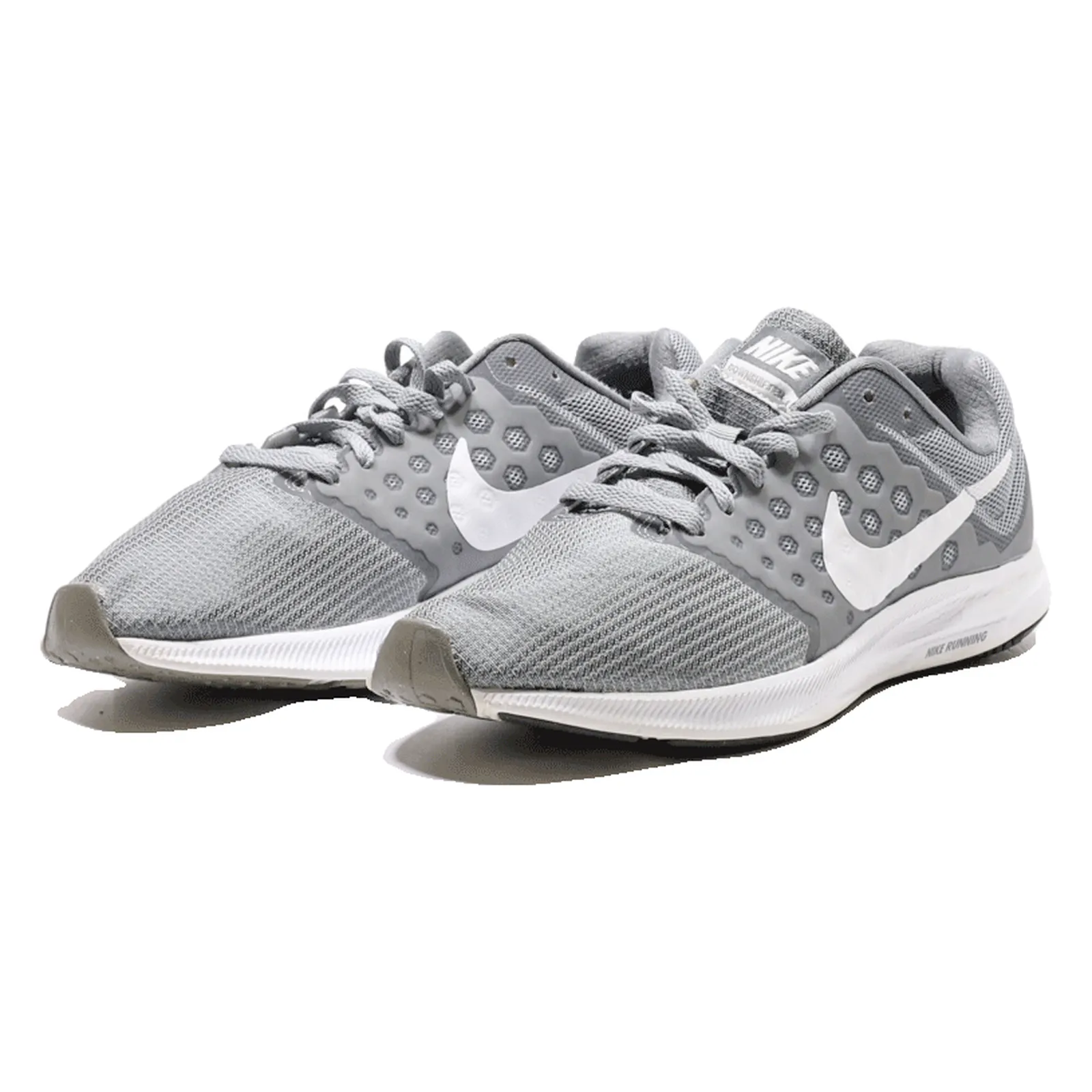 NIKE Downshifter Sneaker Trainers Grey Synthetic Womens UK 4.5