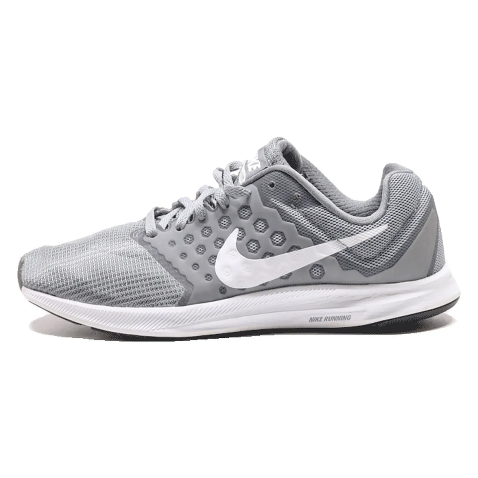 NIKE Downshifter Sneaker Trainers Grey Synthetic Womens UK 4.5