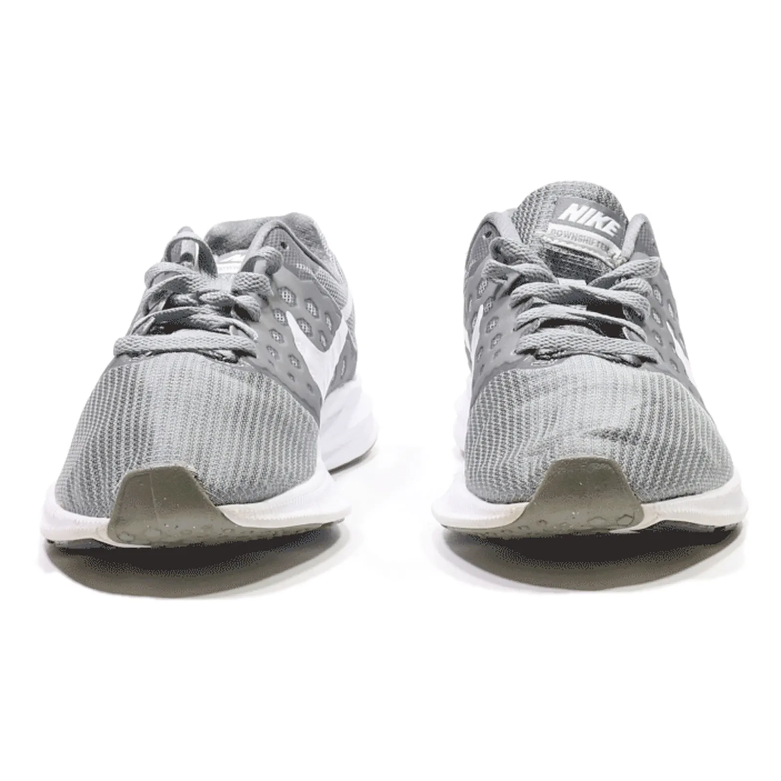 NIKE Downshifter Sneaker Trainers Grey Synthetic Womens UK 4.5