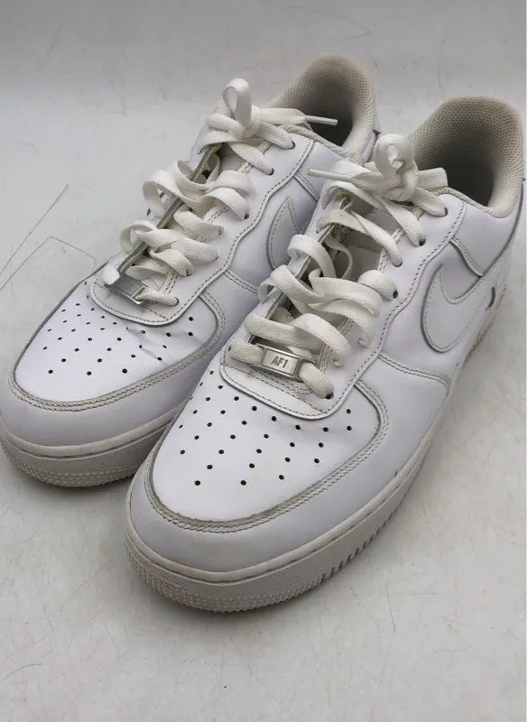 Nike Men's Air Force 1 '07 315122-111 White Athletic Shoes - Size 10
