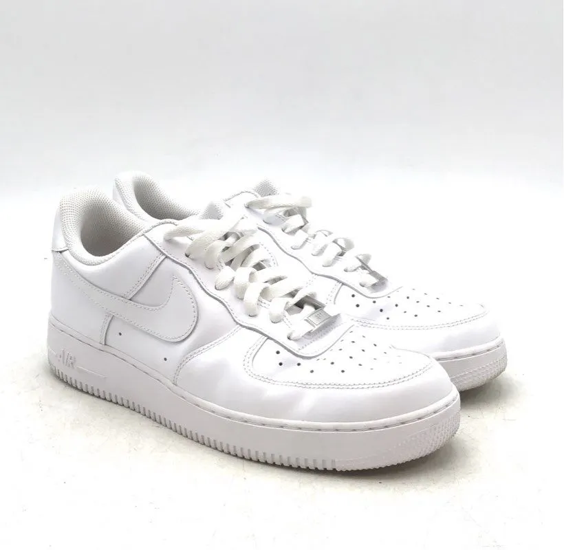 Nike Men's Air Force 1 '07 White Athletic Shoes - Size 11