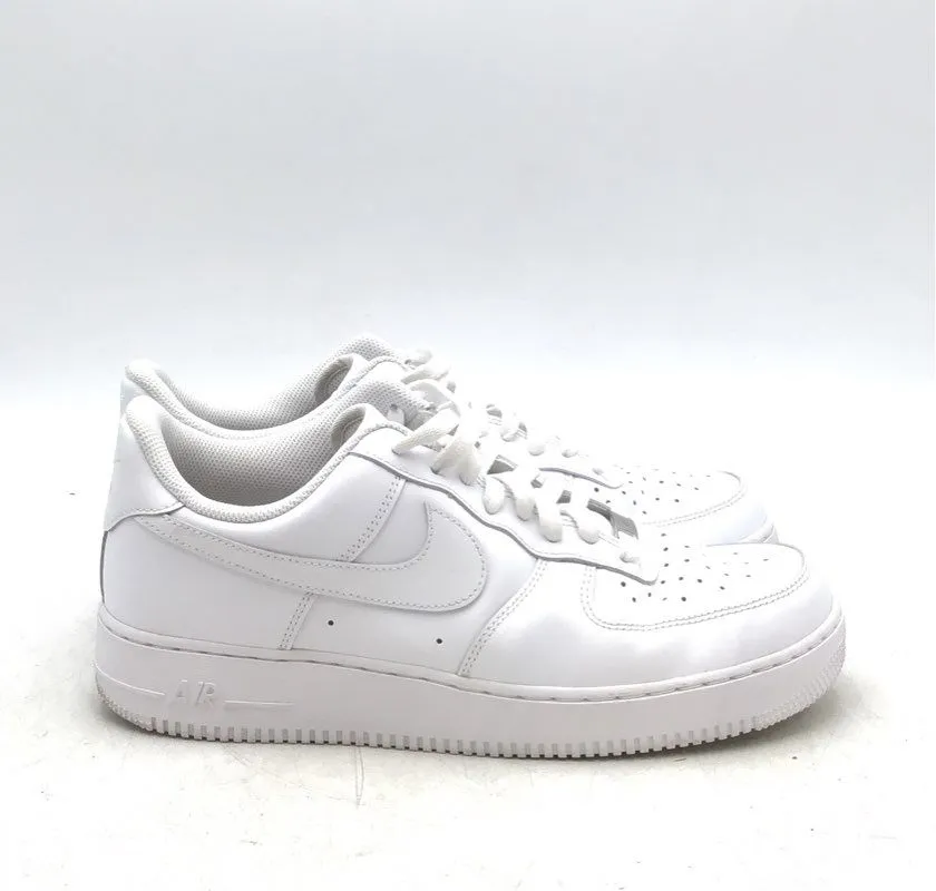 Nike Men's Air Force 1 '07 White Athletic Shoes - Size 11