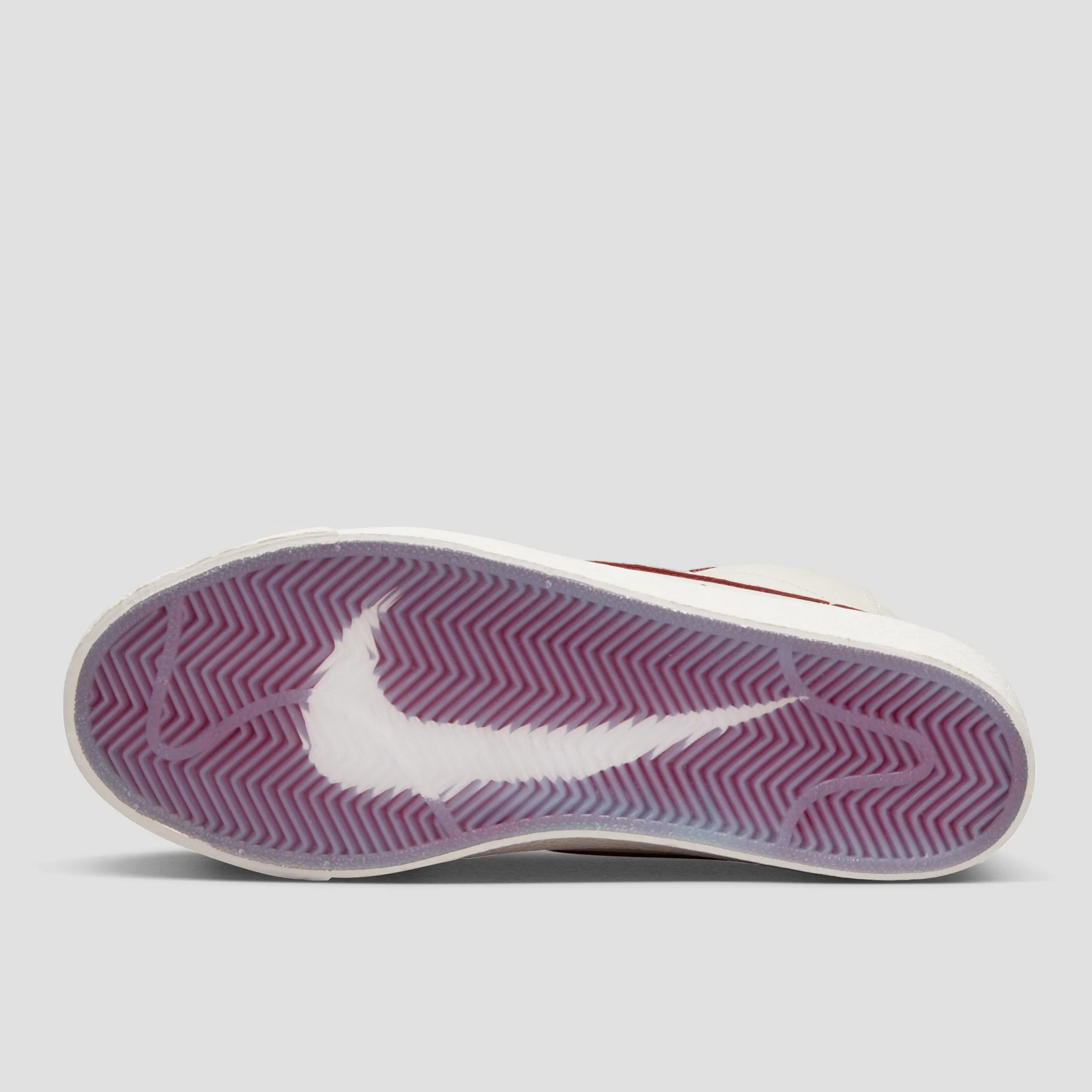 Nike SB x Welcome Zoom Blazer Mid Skate Shoes Sail / Dark Beetroot / White