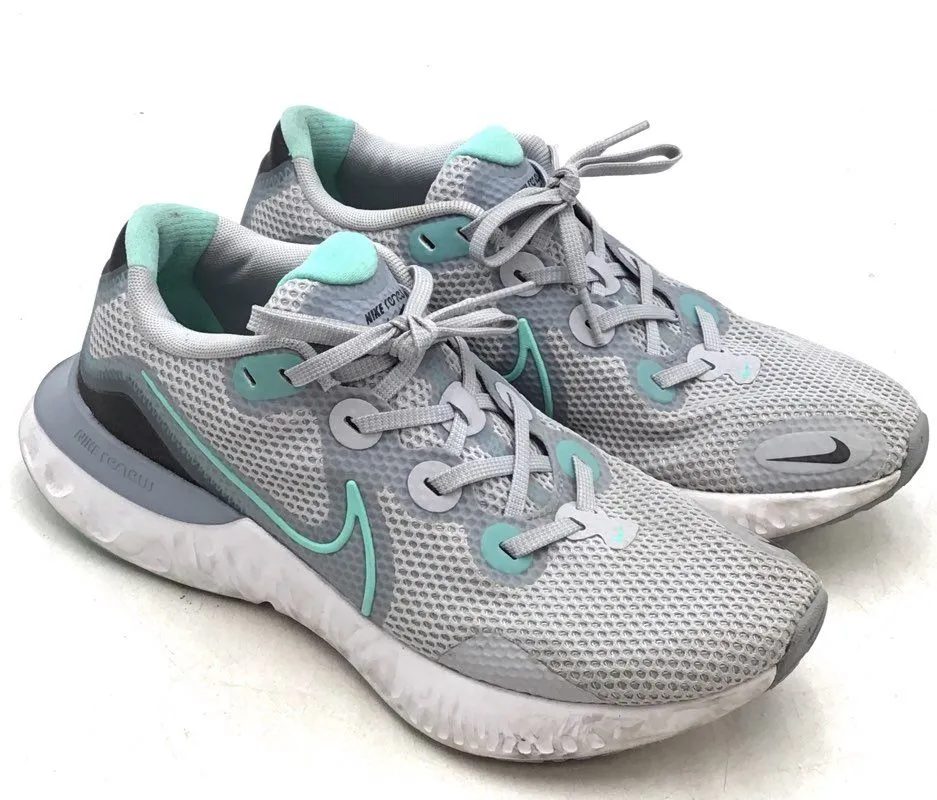 Nike Women's Renew Run CK6360-007 Gray Athletic Shoes - Size 9.5