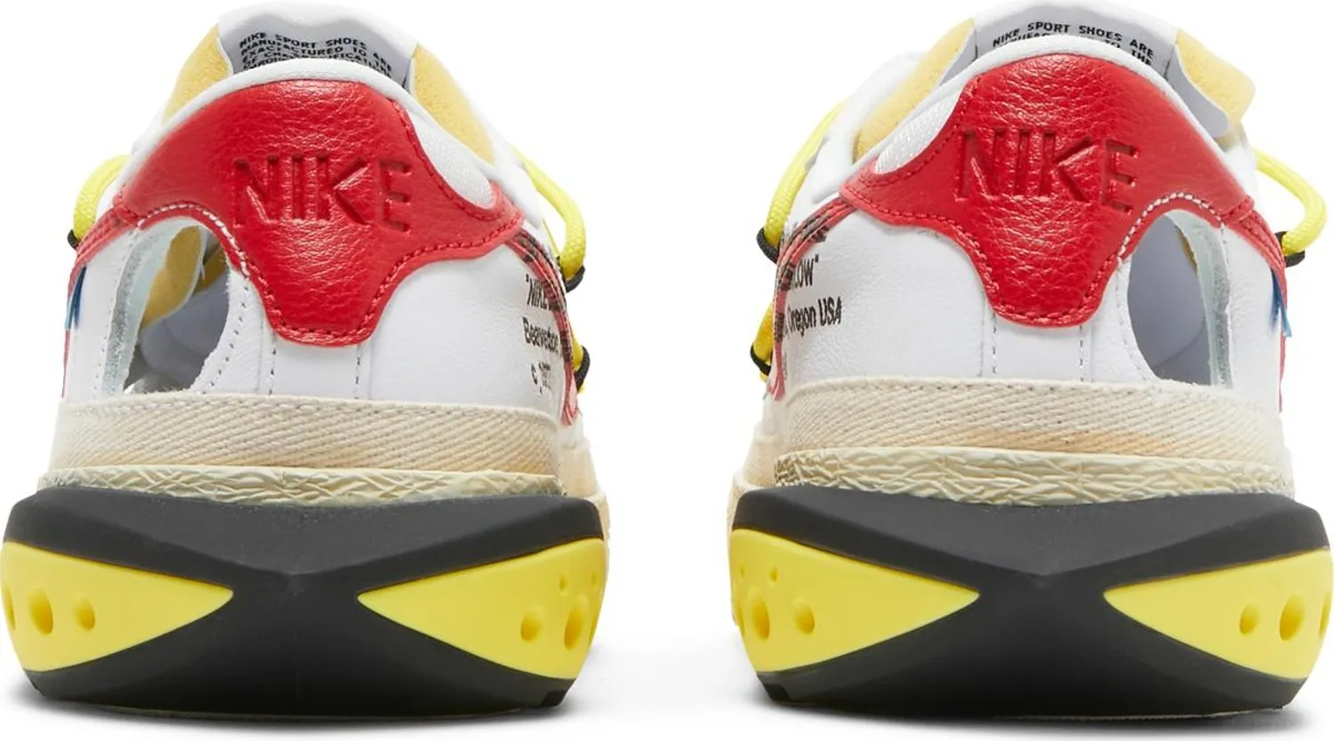 Off-White x Nike Blazer Low 'White University Red' (Size UK8/US9)