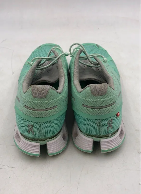 On Cloud Women's Green Athletic Shoes - Size 8