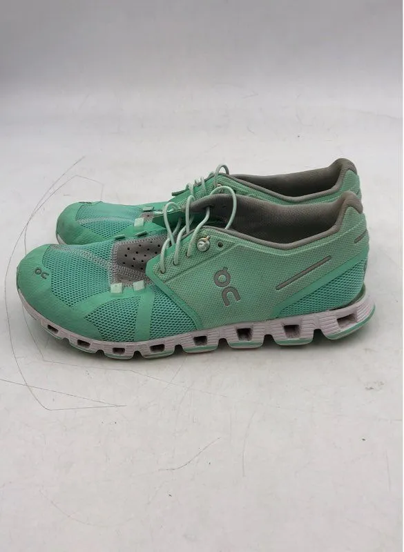 On Cloud Women's Green Athletic Shoes - Size 8