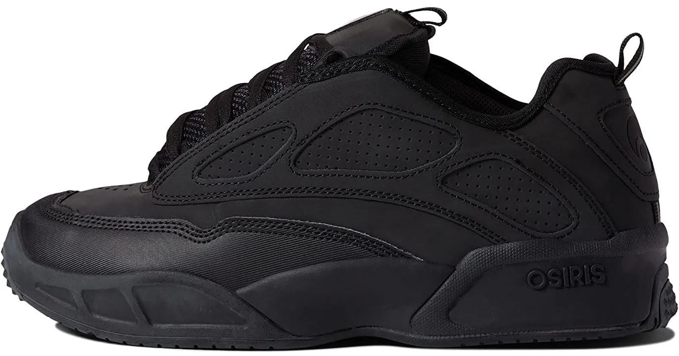Osiris Graff Black Black Black Mens Skate Trainers Shoes