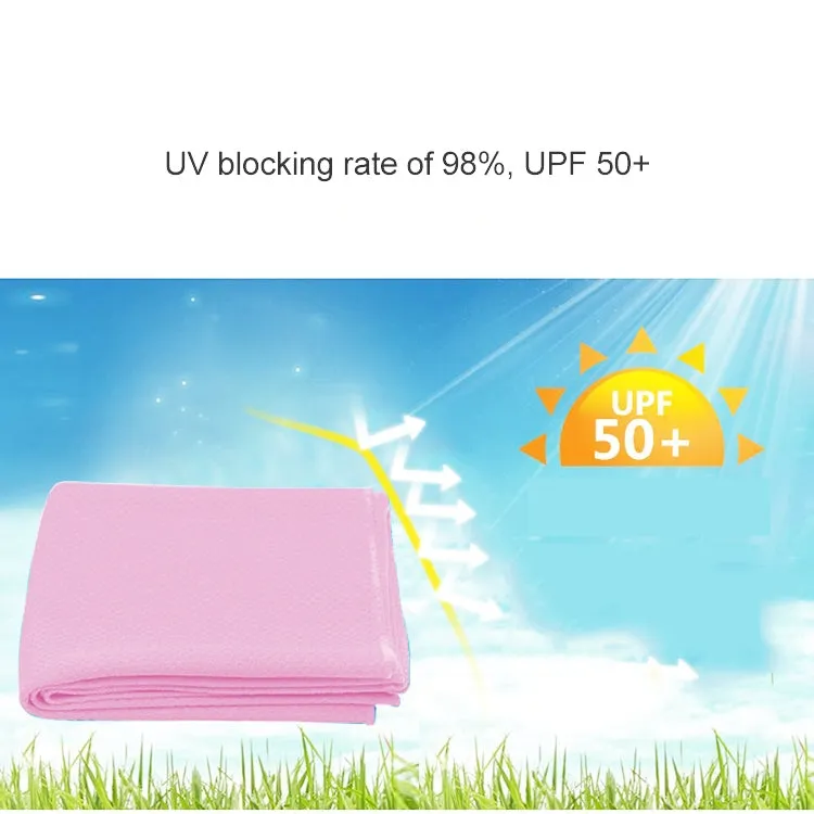 Outdoor Sports Portable Cold Feeling Prevent Heatstroke Ice Towel, Size: 30*80cm(Pink)