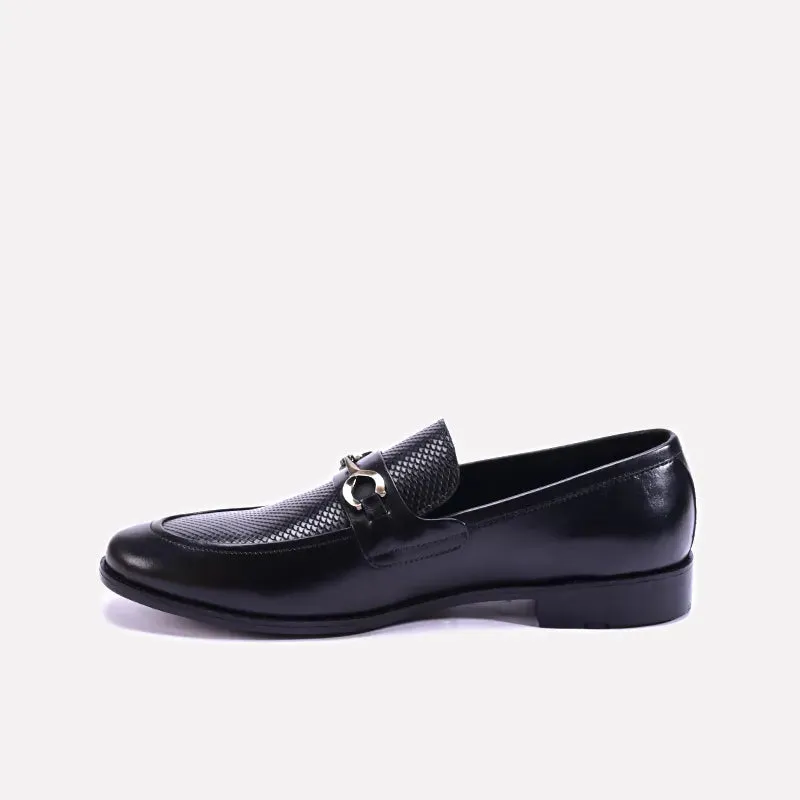 Pembroke Black Formal Horsebit Loafers 0111282