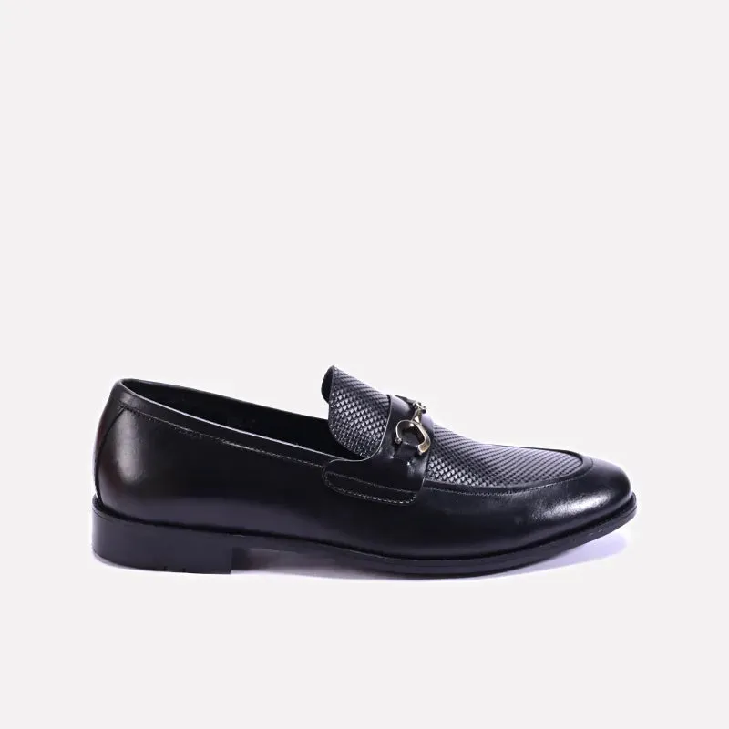 Pembroke Black Formal Horsebit Loafers 0111282