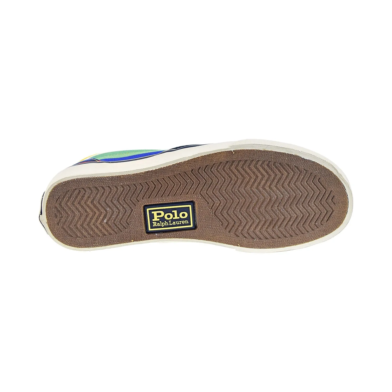 Polo Ralph Lauren Keaton Striped Slip-On Sneaker Men's Shoes Ombre Stripe