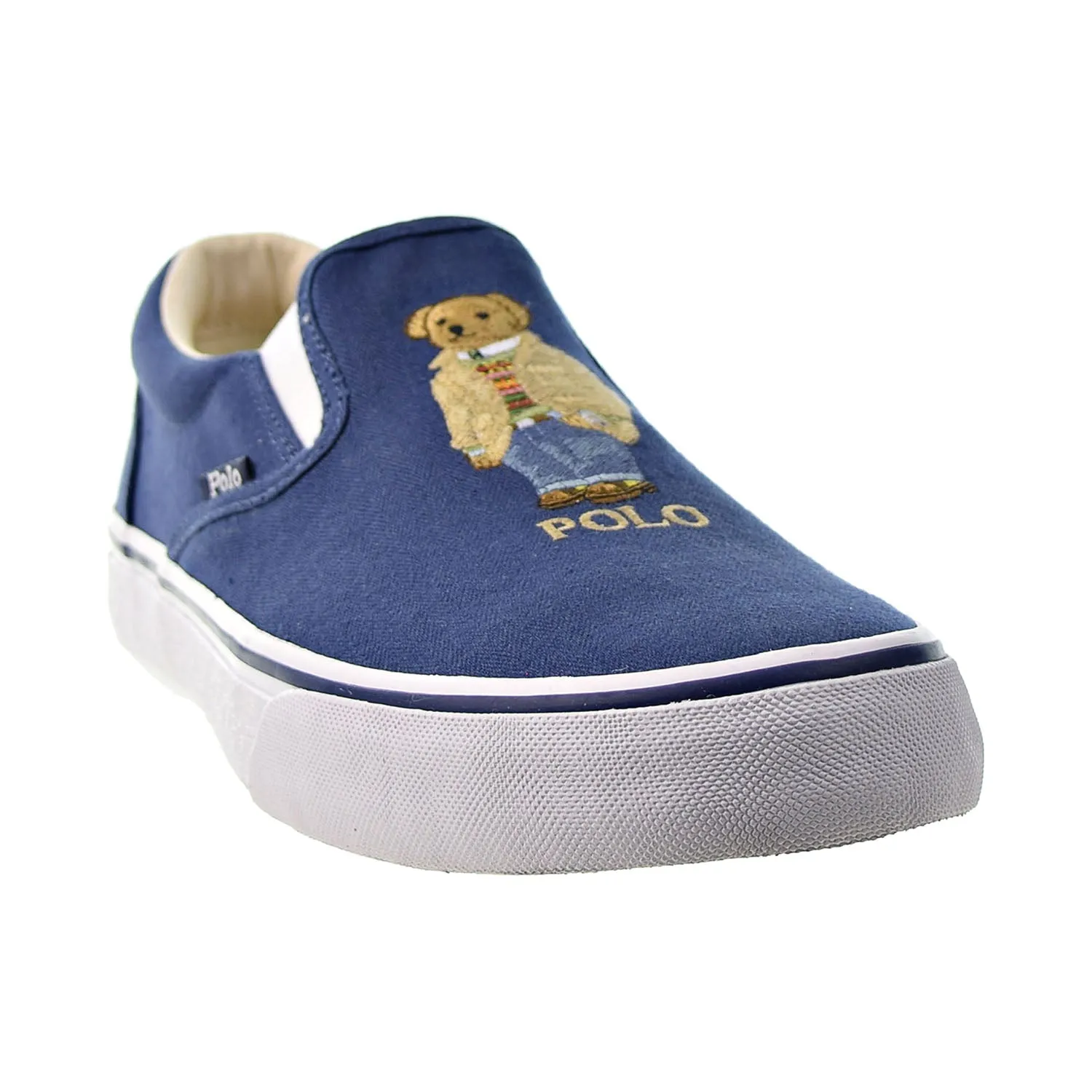 Polo Ralph Lauren Thompson SK Vlc Bear Herringbone Men's Shoes Navy