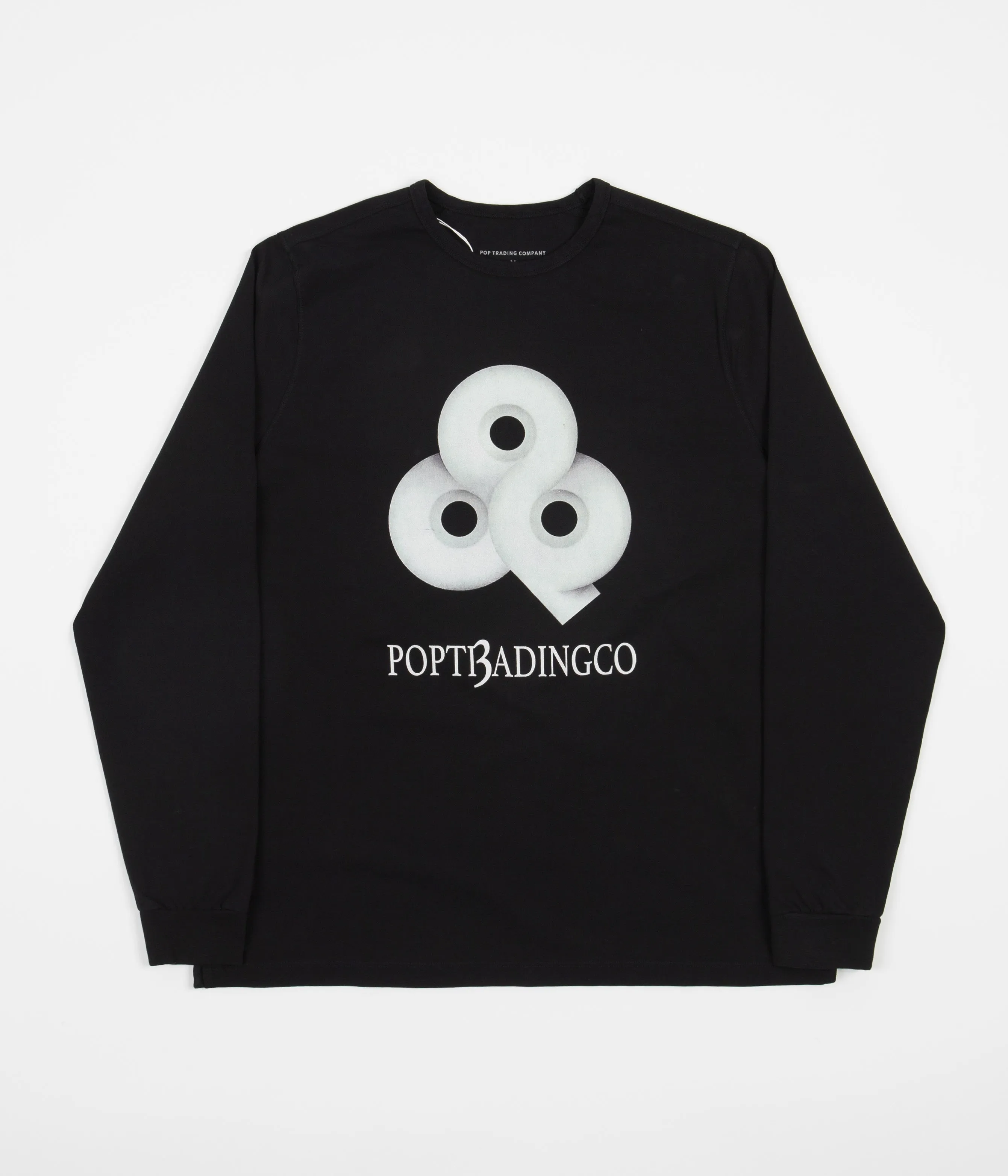 Pop Trading Company Trilogy Long Sleeve T-Shirt - Black