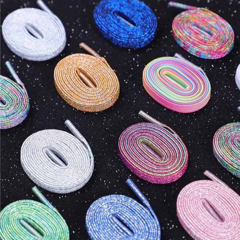 Premium Bling Shoelaces Set