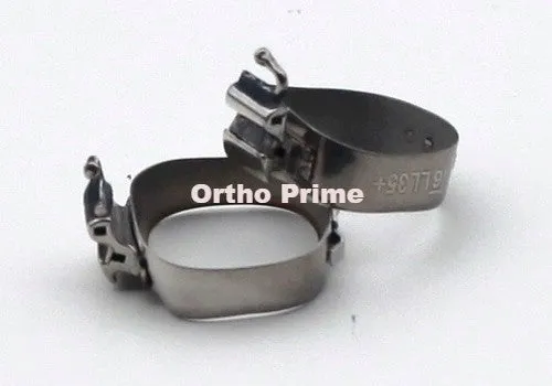 Prewelded 1st Molar Band with Double Tubes, Roth, 0.018", Convertible, With Cleats
