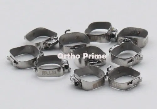 Prewelded 1st Molar Band with Single Tube, Roth, 0.018", Non-Convertible, With Cleats