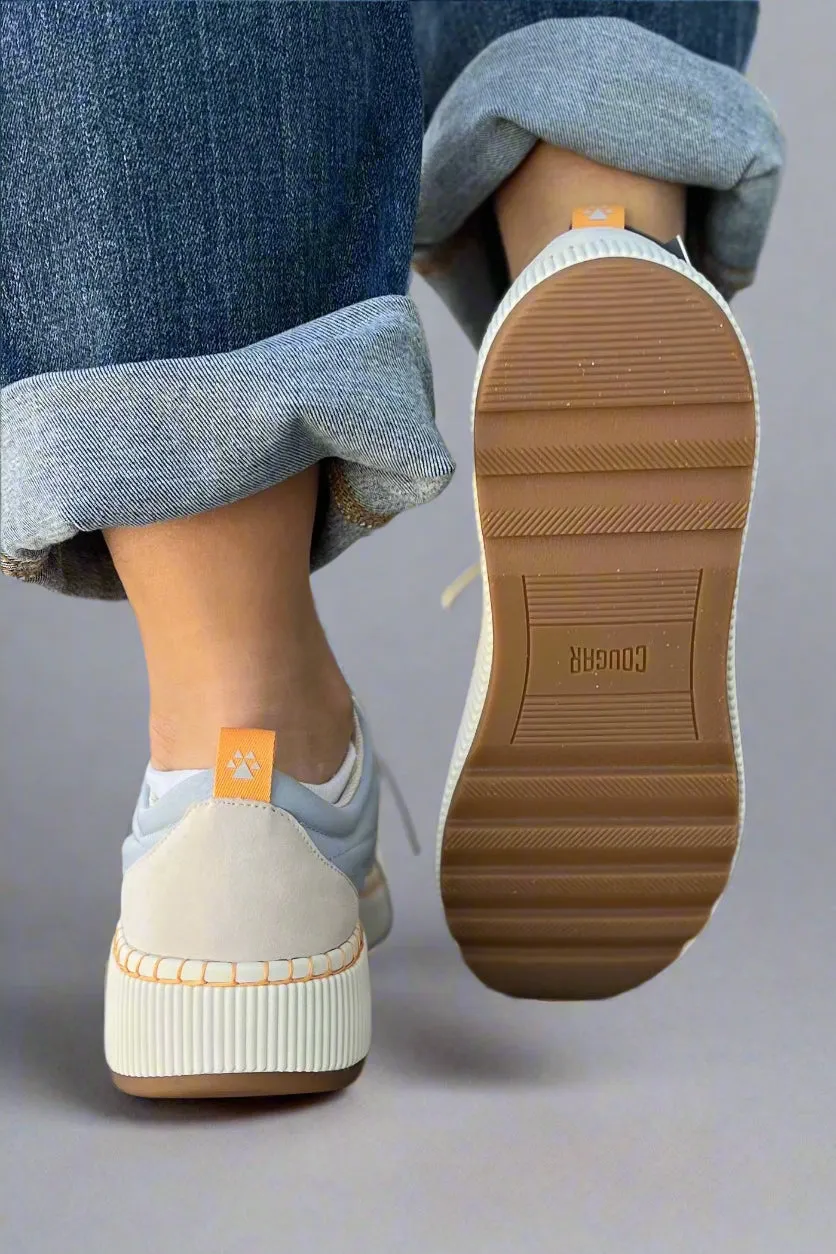 Sayah Waterproof Platform Sneaker - Fog Blue