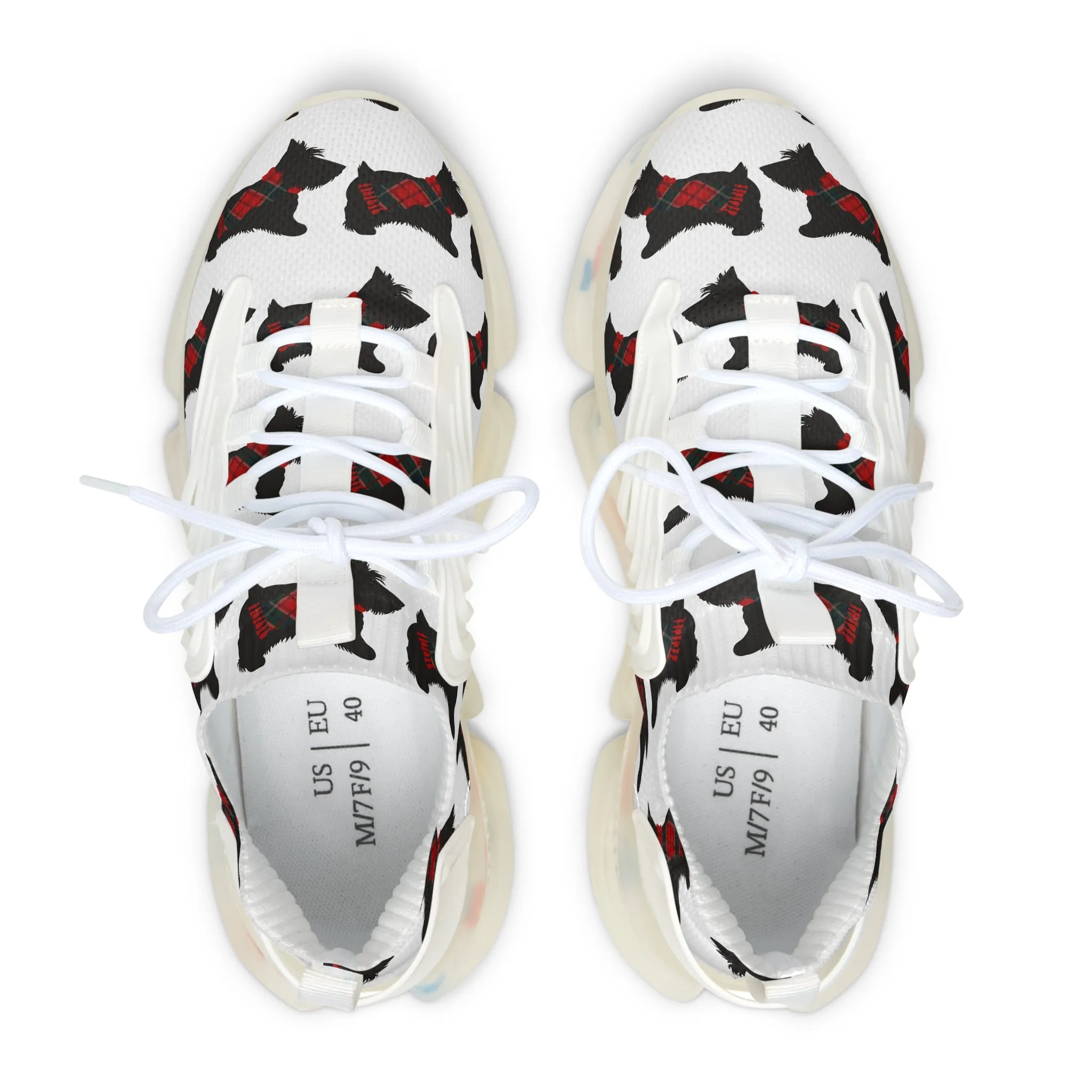 Scottish Terrier Women's Mesh Sneakers
